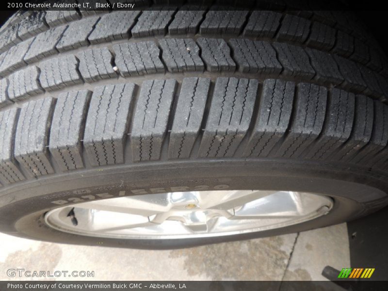 Black / Ebony 2010 Chevrolet Avalanche LT
