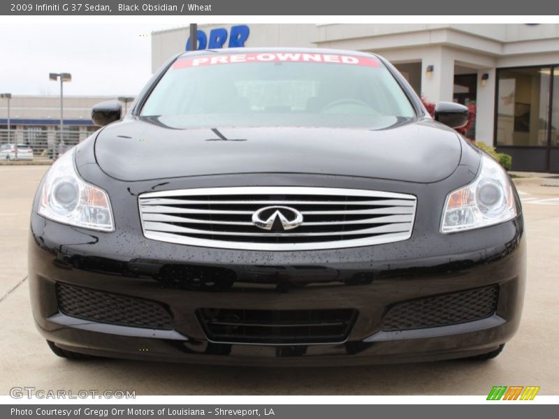 Black Obsidian / Wheat 2009 Infiniti G 37 Sedan