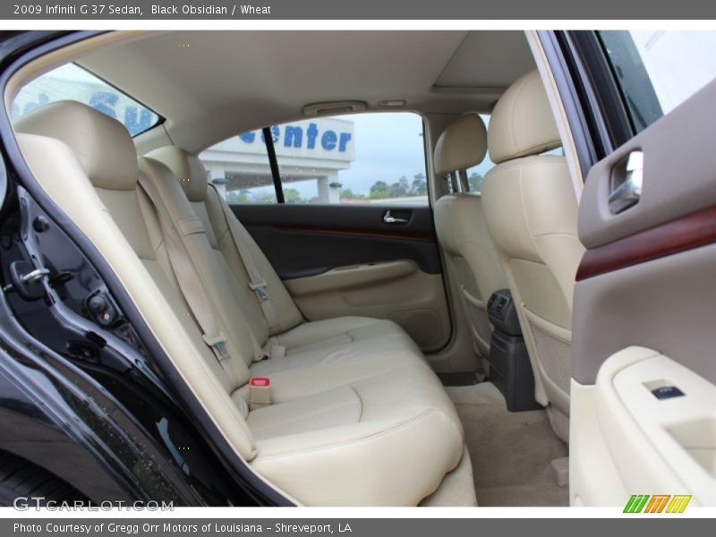 Black Obsidian / Wheat 2009 Infiniti G 37 Sedan