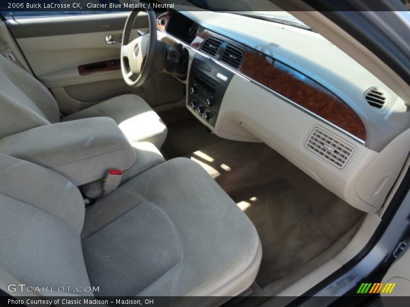 Glacier Blue Metallic / Neutral 2006 Buick LaCrosse CX