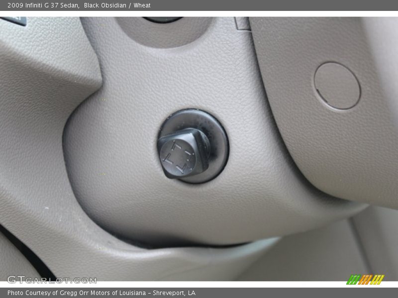 Black Obsidian / Wheat 2009 Infiniti G 37 Sedan