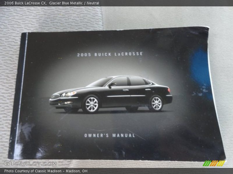 Glacier Blue Metallic / Neutral 2006 Buick LaCrosse CX