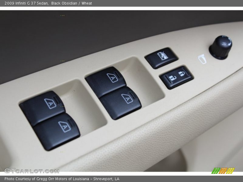 Black Obsidian / Wheat 2009 Infiniti G 37 Sedan