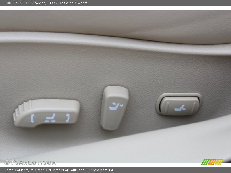 Black Obsidian / Wheat 2009 Infiniti G 37 Sedan
