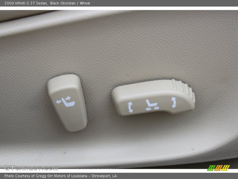 Black Obsidian / Wheat 2009 Infiniti G 37 Sedan