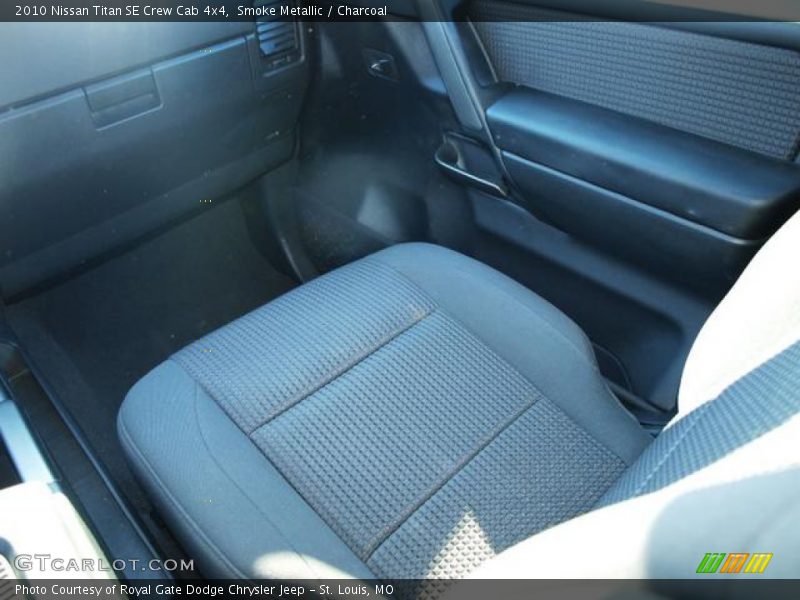 Smoke Metallic / Charcoal 2010 Nissan Titan SE Crew Cab 4x4