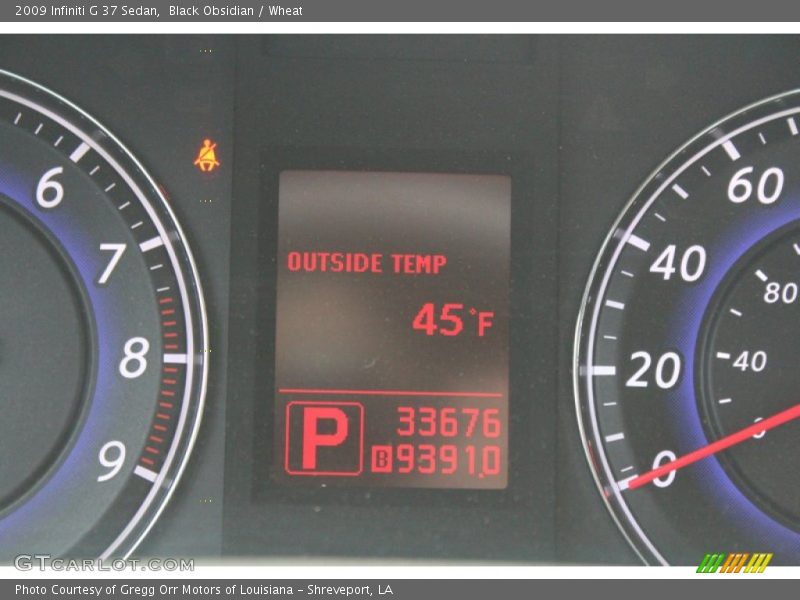 Black Obsidian / Wheat 2009 Infiniti G 37 Sedan