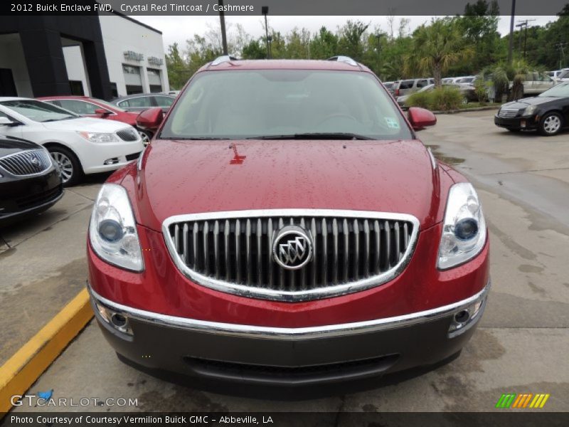 Crystal Red Tintcoat / Cashmere 2012 Buick Enclave FWD