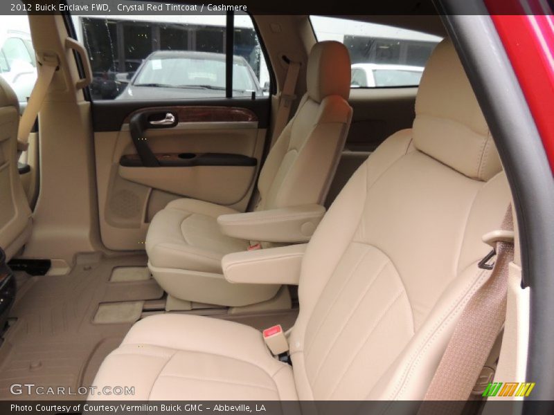 Crystal Red Tintcoat / Cashmere 2012 Buick Enclave FWD