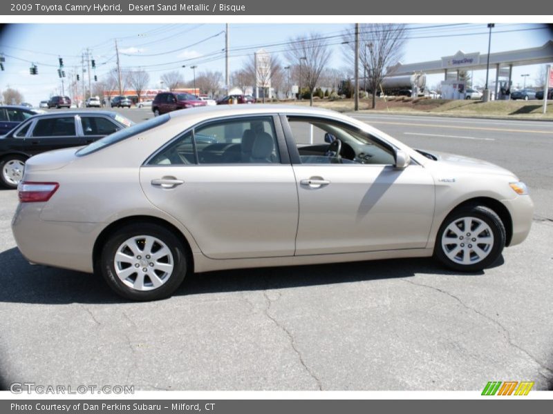 Desert Sand Metallic / Bisque 2009 Toyota Camry Hybrid