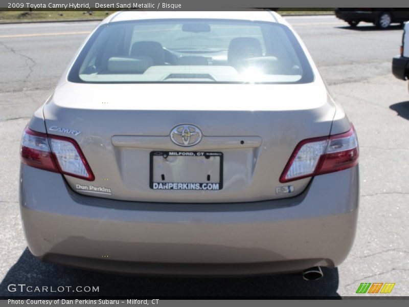 Desert Sand Metallic / Bisque 2009 Toyota Camry Hybrid