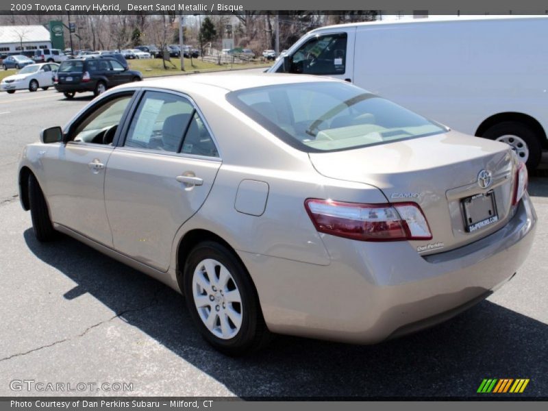 Desert Sand Metallic / Bisque 2009 Toyota Camry Hybrid