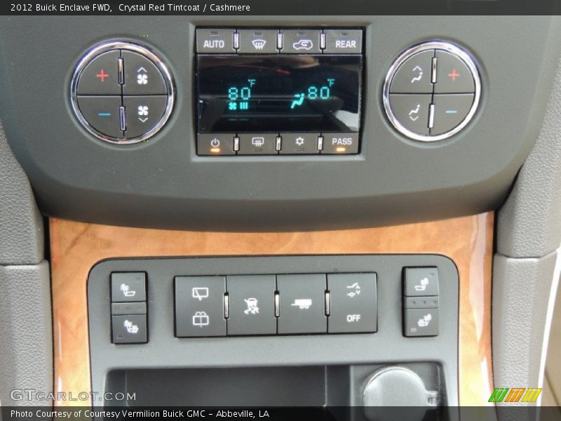 Crystal Red Tintcoat / Cashmere 2012 Buick Enclave FWD