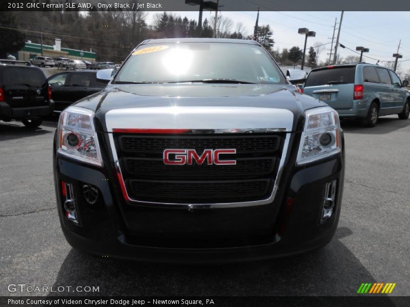 Onyx Black / Jet Black 2012 GMC Terrain SLE AWD
