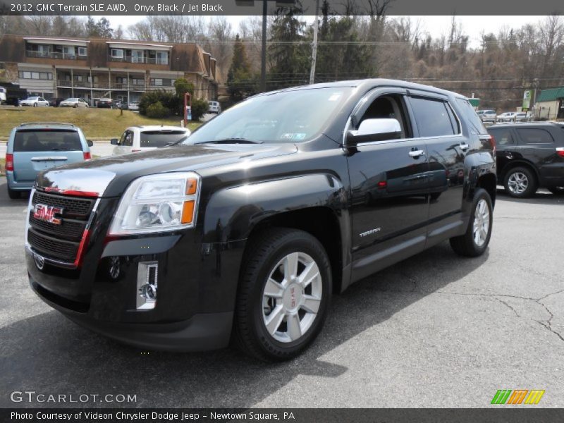 Onyx Black / Jet Black 2012 GMC Terrain SLE AWD