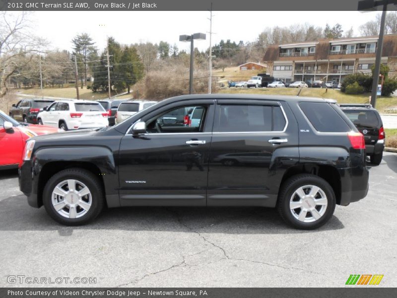 Onyx Black / Jet Black 2012 GMC Terrain SLE AWD