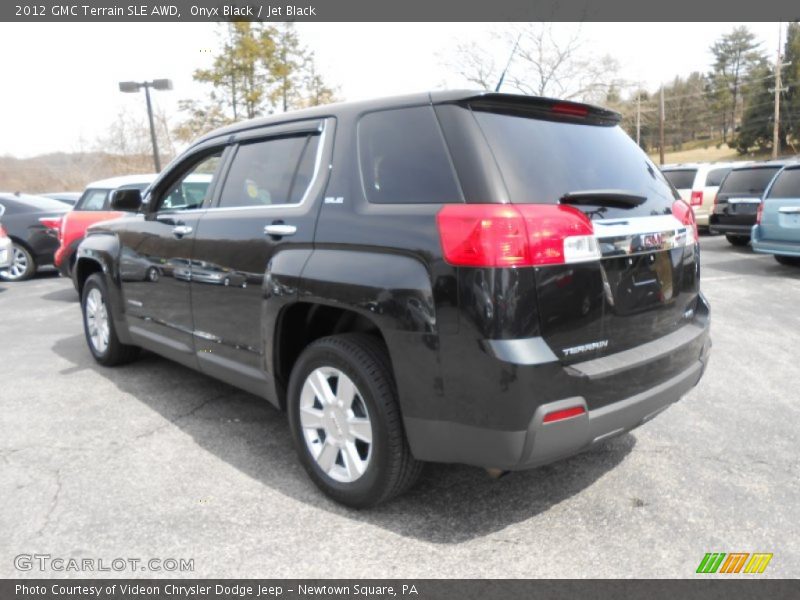 Onyx Black / Jet Black 2012 GMC Terrain SLE AWD
