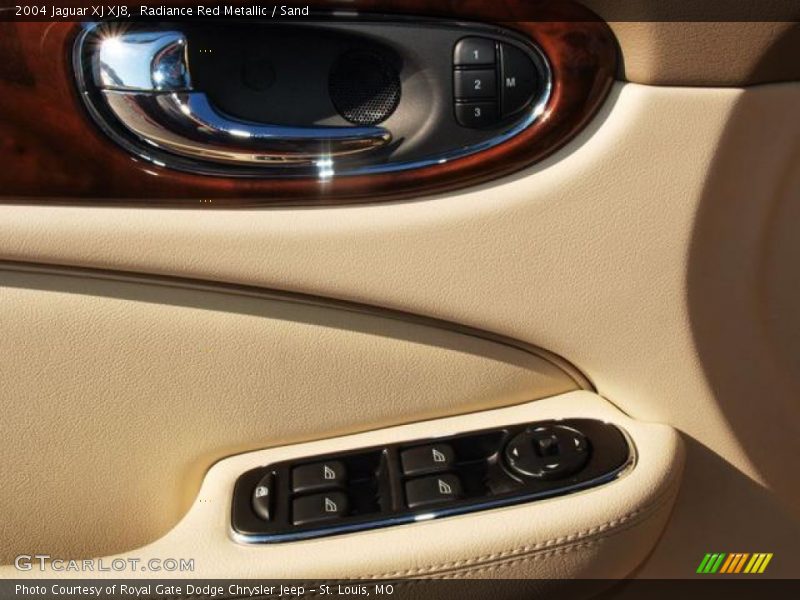Radiance Red Metallic / Sand 2004 Jaguar XJ XJ8