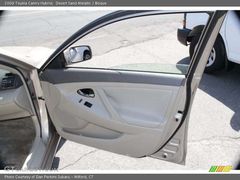 Desert Sand Metallic / Bisque 2009 Toyota Camry Hybrid