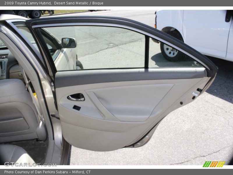 Desert Sand Metallic / Bisque 2009 Toyota Camry Hybrid
