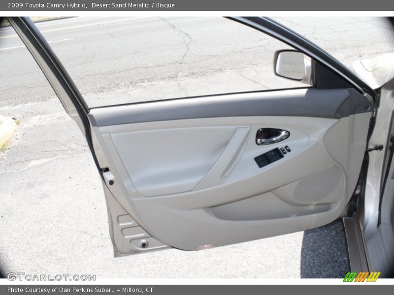 Desert Sand Metallic / Bisque 2009 Toyota Camry Hybrid