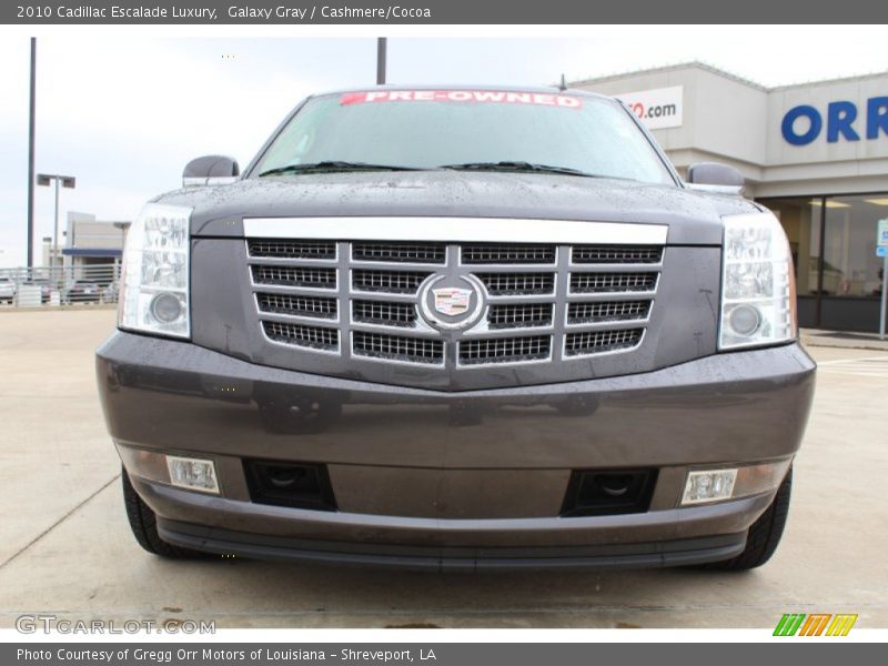 Galaxy Gray / Cashmere/Cocoa 2010 Cadillac Escalade Luxury