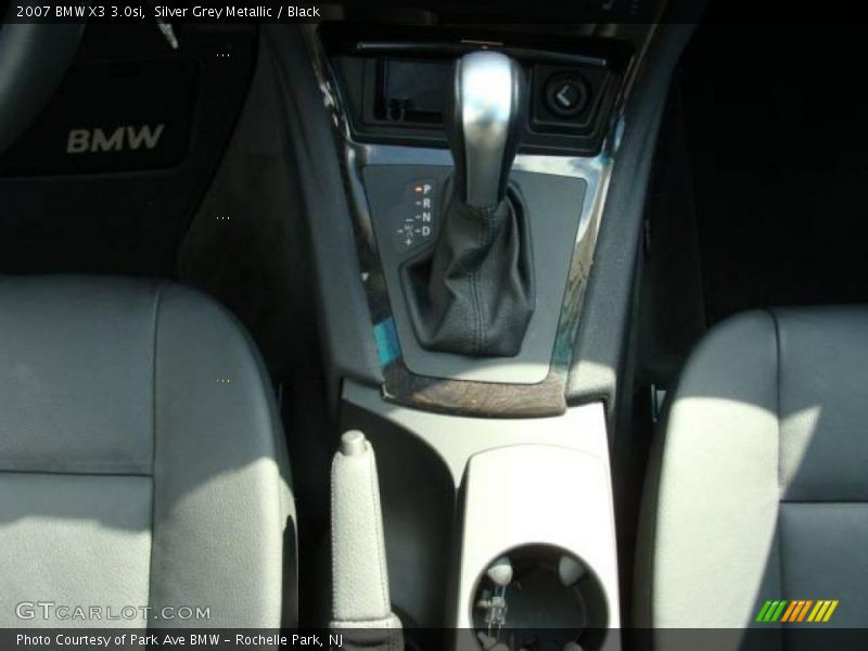 Silver Grey Metallic / Black 2007 BMW X3 3.0si