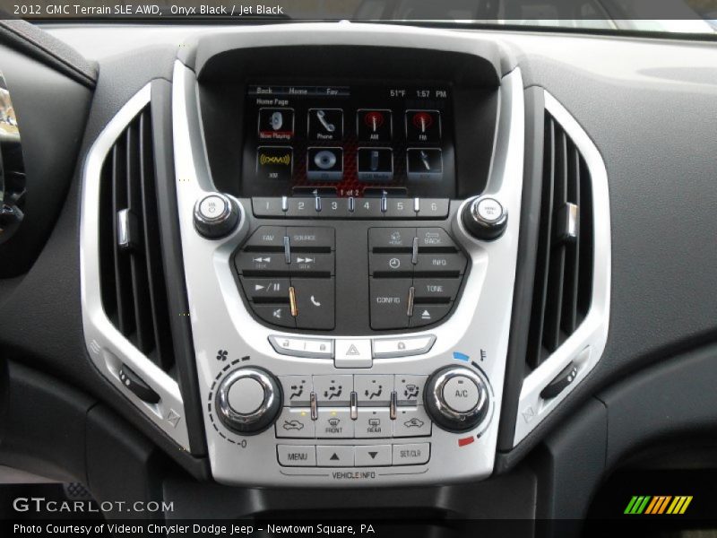 Onyx Black / Jet Black 2012 GMC Terrain SLE AWD
