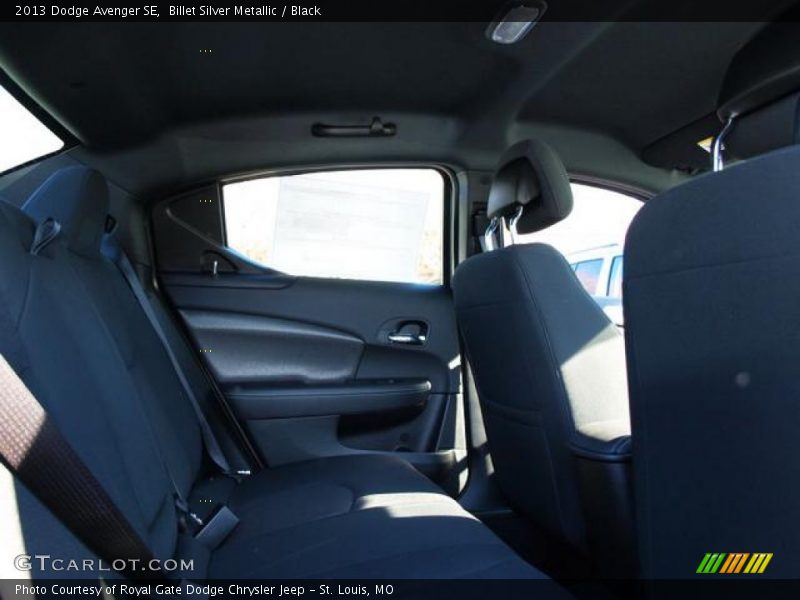 Billet Silver Metallic / Black 2013 Dodge Avenger SE
