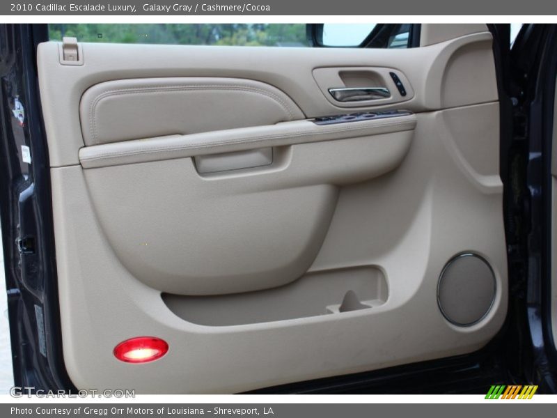 Galaxy Gray / Cashmere/Cocoa 2010 Cadillac Escalade Luxury