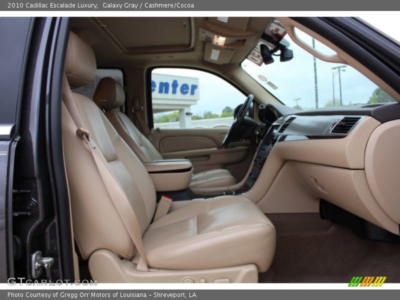 Galaxy Gray / Cashmere/Cocoa 2010 Cadillac Escalade Luxury