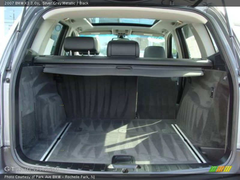 Silver Grey Metallic / Black 2007 BMW X3 3.0si