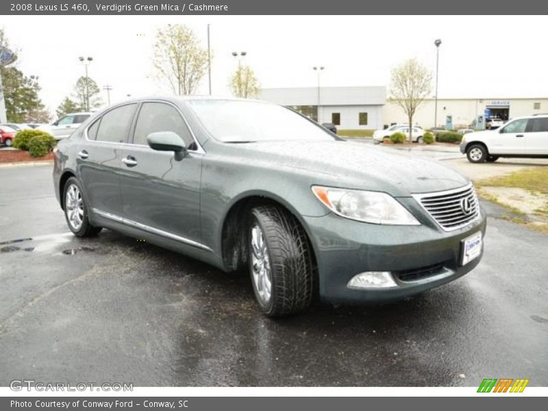 Verdigris Green Mica / Cashmere 2008 Lexus LS 460