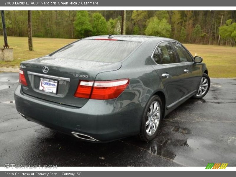 Verdigris Green Mica / Cashmere 2008 Lexus LS 460