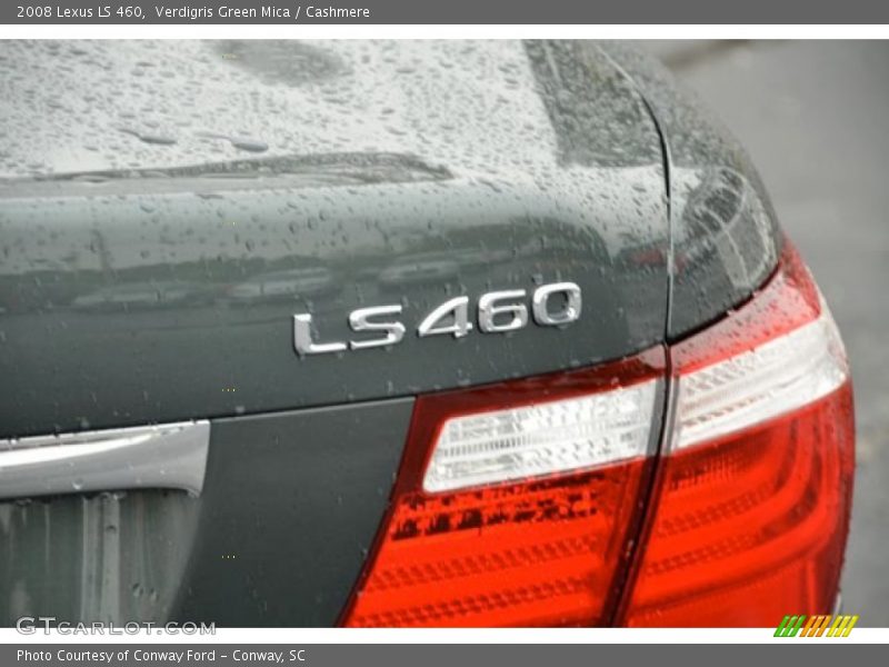 Verdigris Green Mica / Cashmere 2008 Lexus LS 460