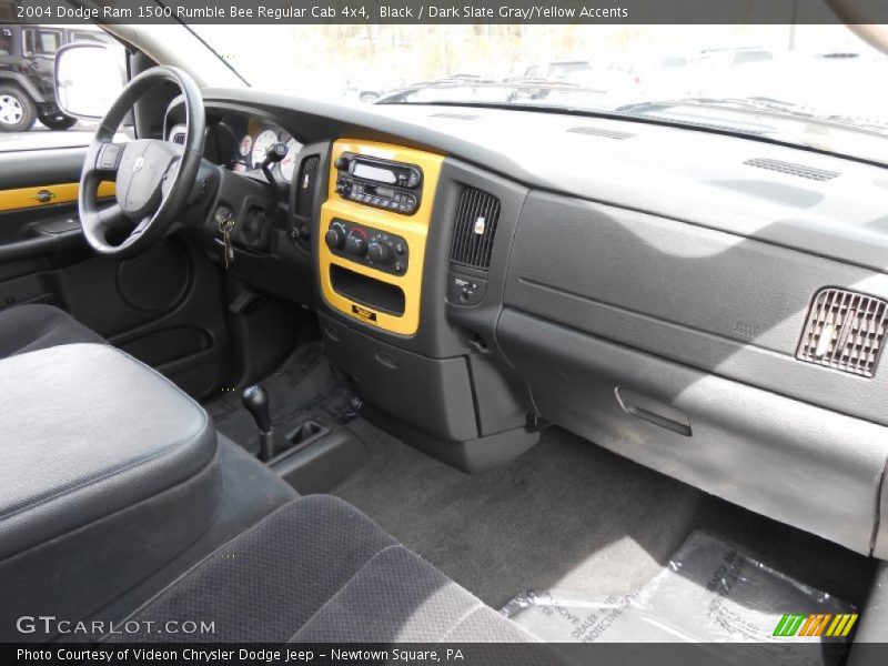 Dashboard of 2004 Ram 1500 Rumble Bee Regular Cab 4x4