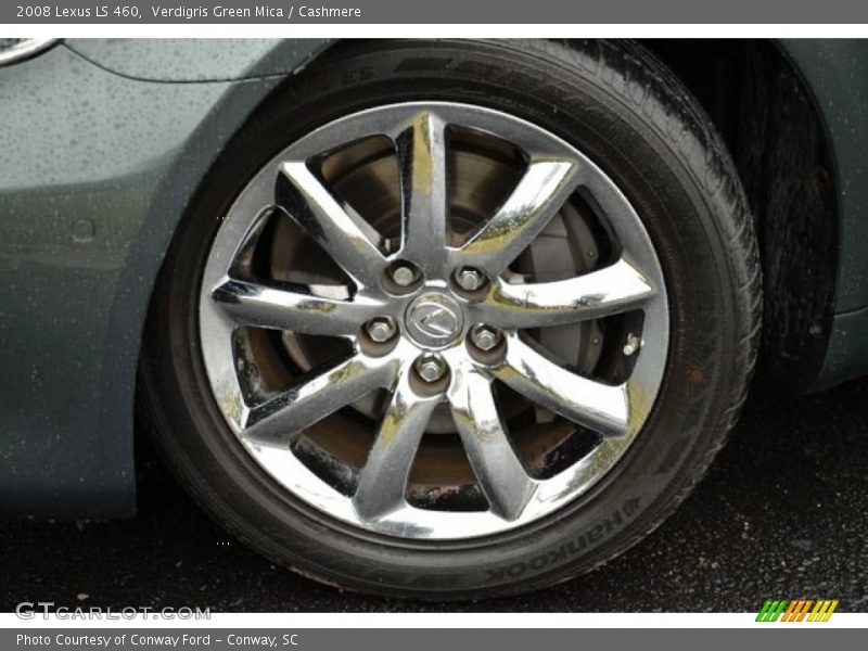 Verdigris Green Mica / Cashmere 2008 Lexus LS 460