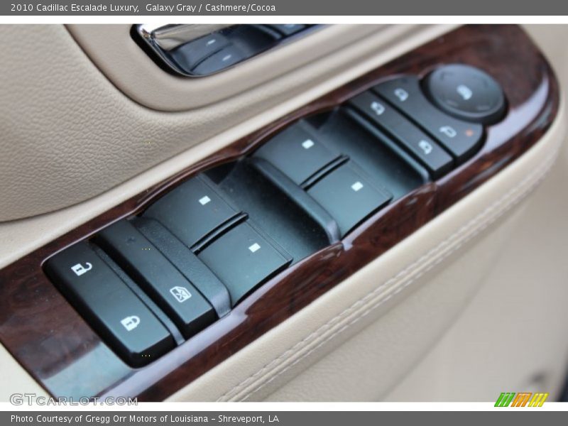 Galaxy Gray / Cashmere/Cocoa 2010 Cadillac Escalade Luxury