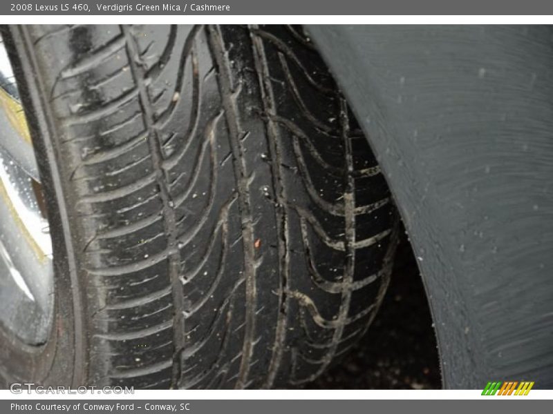 Verdigris Green Mica / Cashmere 2008 Lexus LS 460