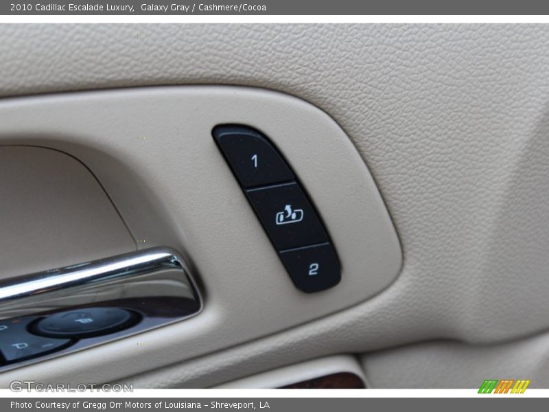 Galaxy Gray / Cashmere/Cocoa 2010 Cadillac Escalade Luxury
