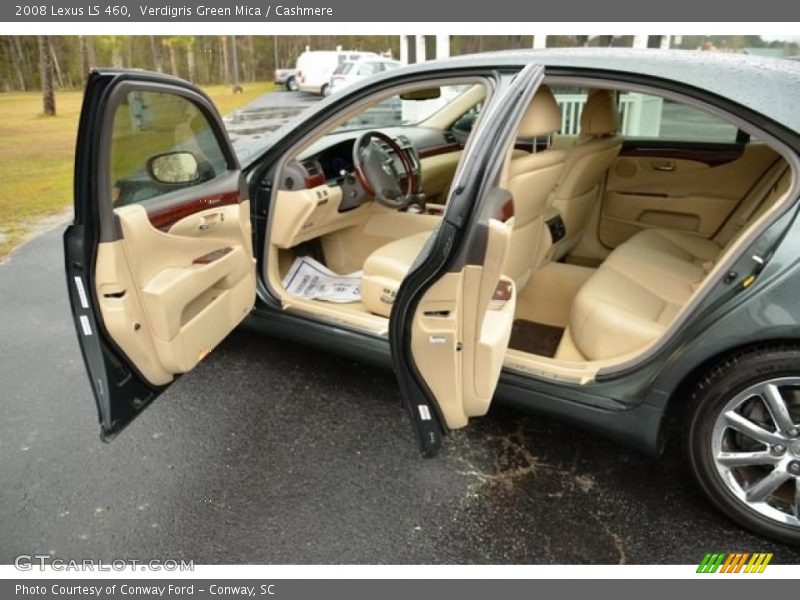 Verdigris Green Mica / Cashmere 2008 Lexus LS 460
