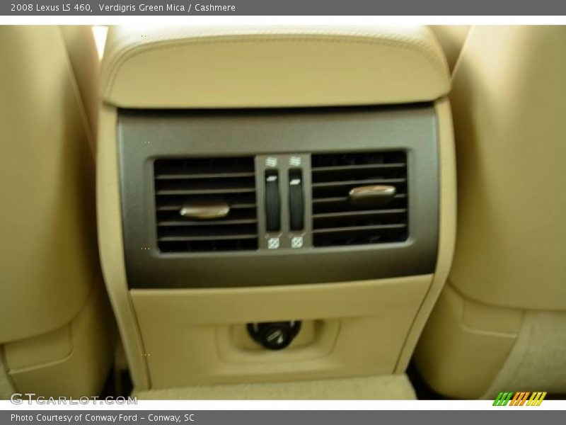 Verdigris Green Mica / Cashmere 2008 Lexus LS 460