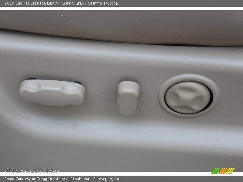 Galaxy Gray / Cashmere/Cocoa 2010 Cadillac Escalade Luxury