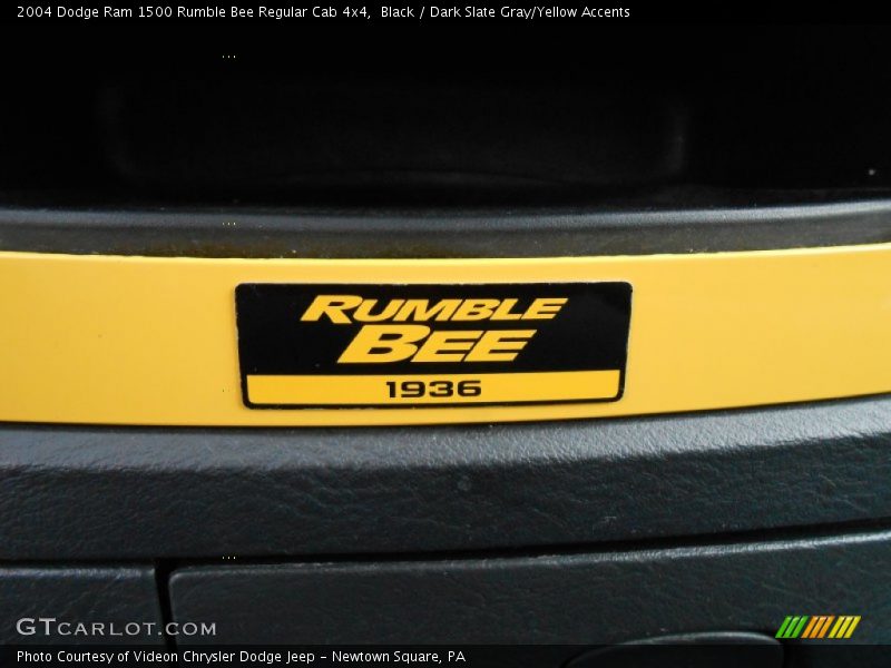 Rumble Bee - 2004 Dodge Ram 1500 Rumble Bee Regular Cab 4x4