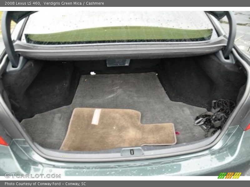 Verdigris Green Mica / Cashmere 2008 Lexus LS 460