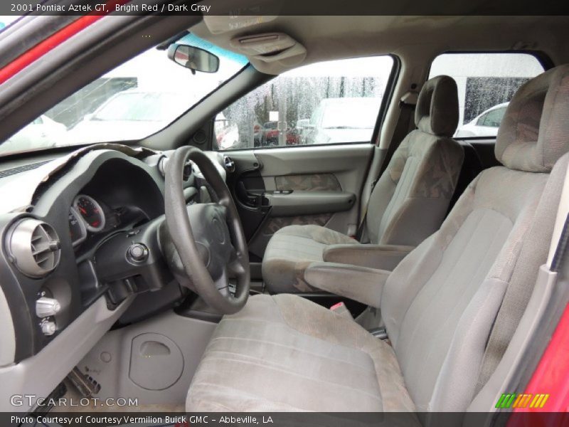 Bright Red / Dark Gray 2001 Pontiac Aztek GT