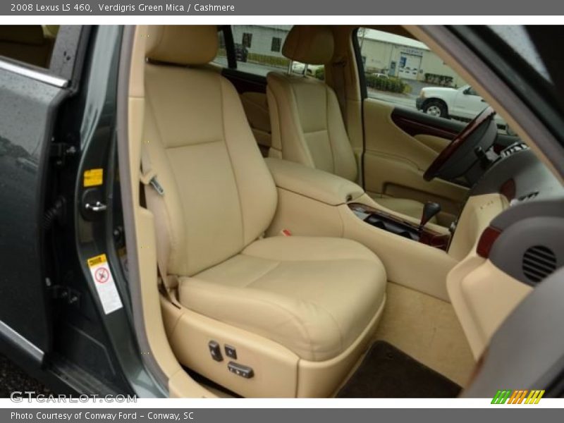 Verdigris Green Mica / Cashmere 2008 Lexus LS 460