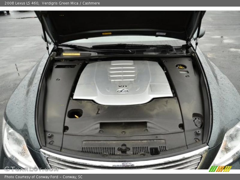 Verdigris Green Mica / Cashmere 2008 Lexus LS 460