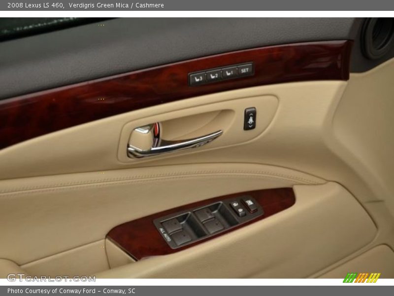 Verdigris Green Mica / Cashmere 2008 Lexus LS 460