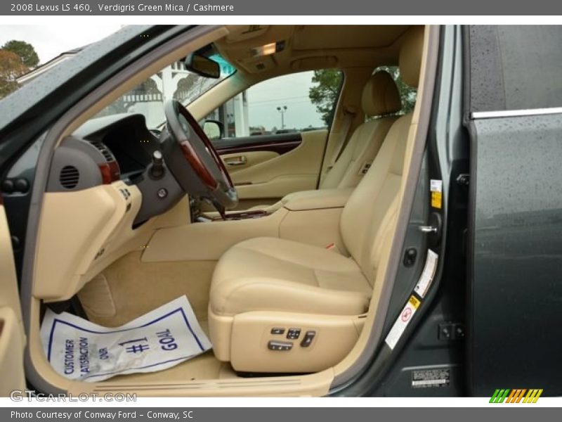 Verdigris Green Mica / Cashmere 2008 Lexus LS 460